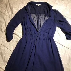 Navy Blue Dress